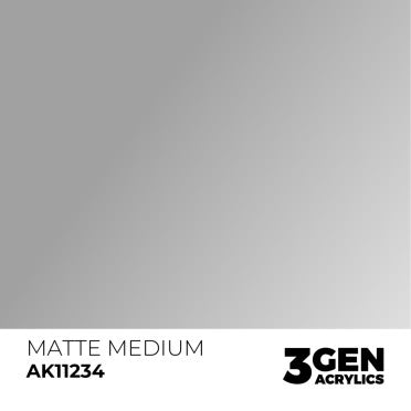 AK Interactive 3G Acrylic Matte Medium 17ml