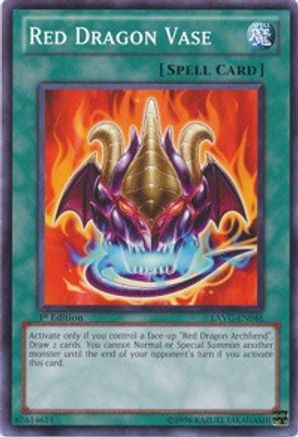 Red Dragon Vase (EXVC-EN046) - Extreme Victory 1st Edition