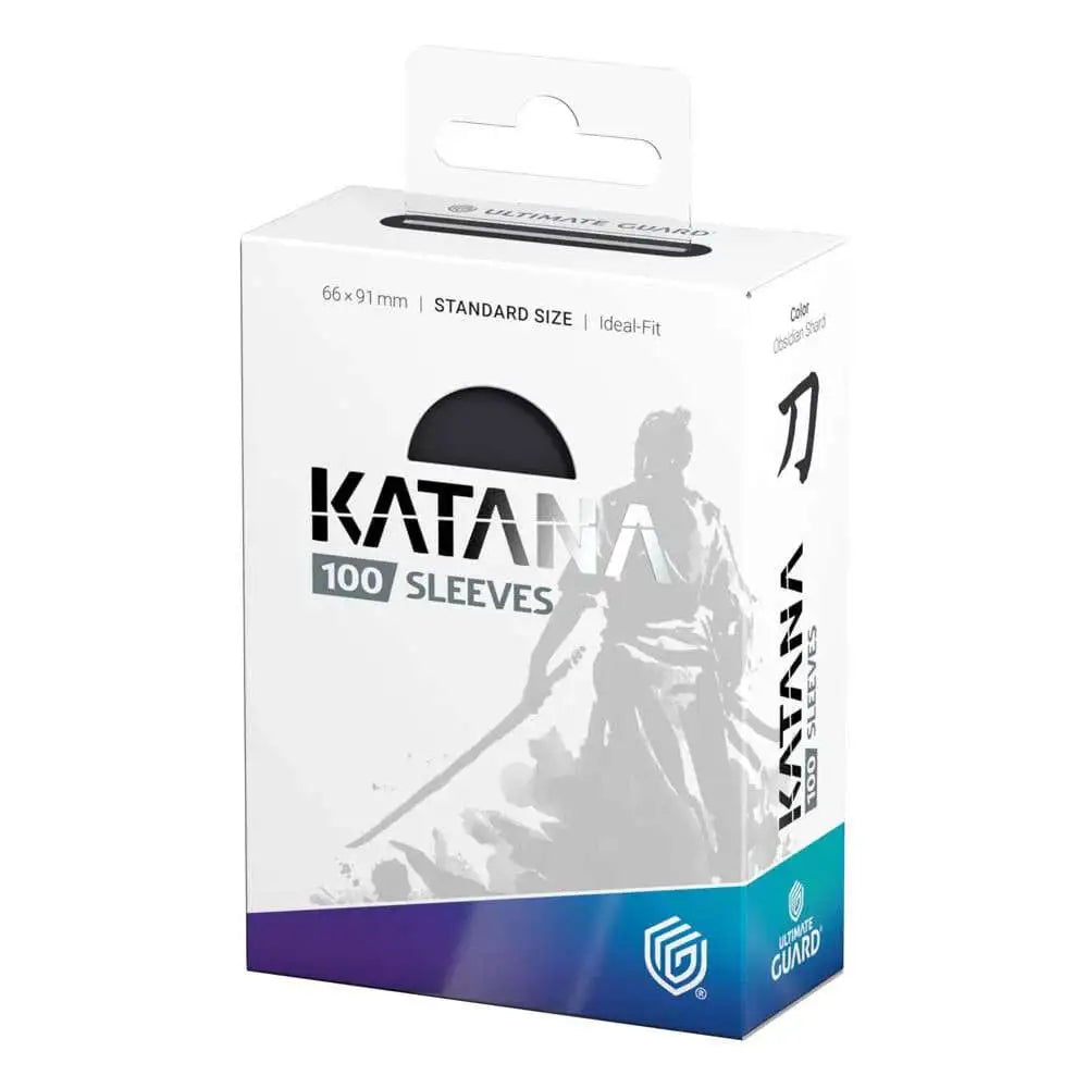 Katana Sleeves Standard Size (100) - Obsidian Shard