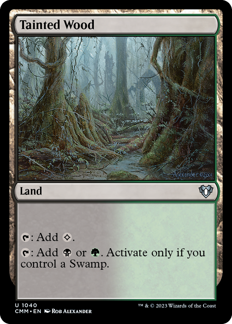 Tainted Wood [CMM - 1040]