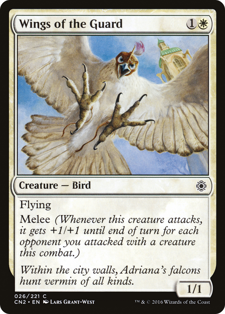 Wings of the Guard (CN2-026) - Conspiracy: Take the Crown Foil