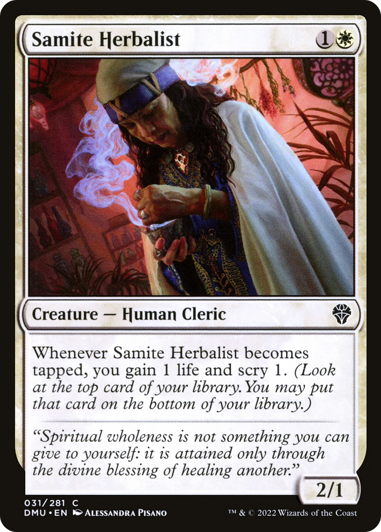 Samite Herbalist [DMU - 31]