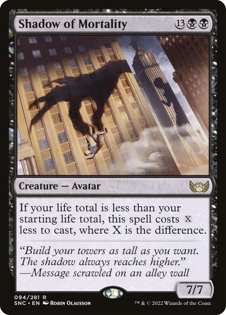Shadow of Mortality [SNC - 94]