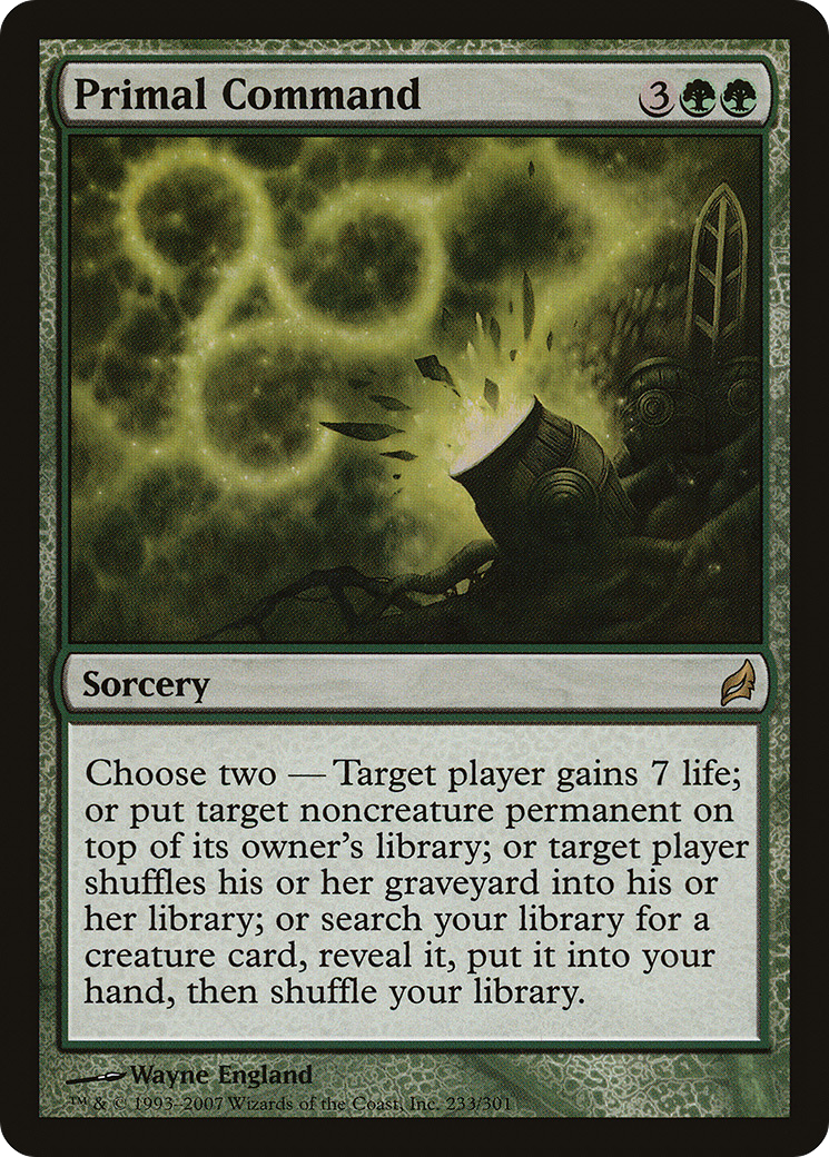 Primal Command [LRW - 233]