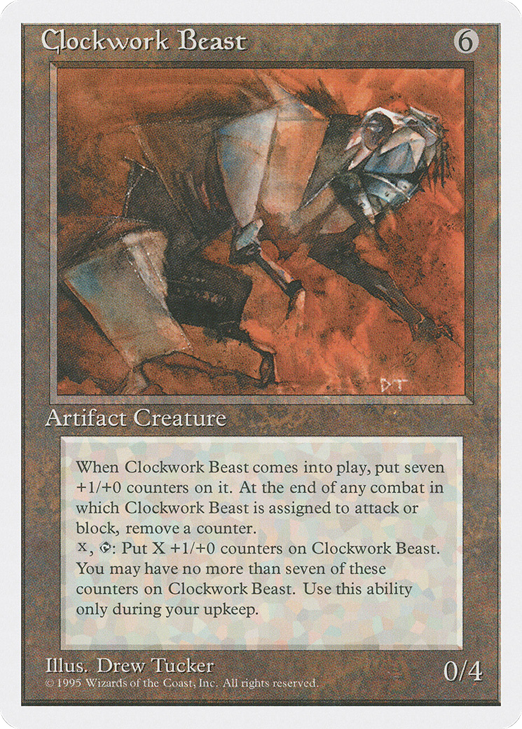 Clockwork Beast [4ED - N/A]