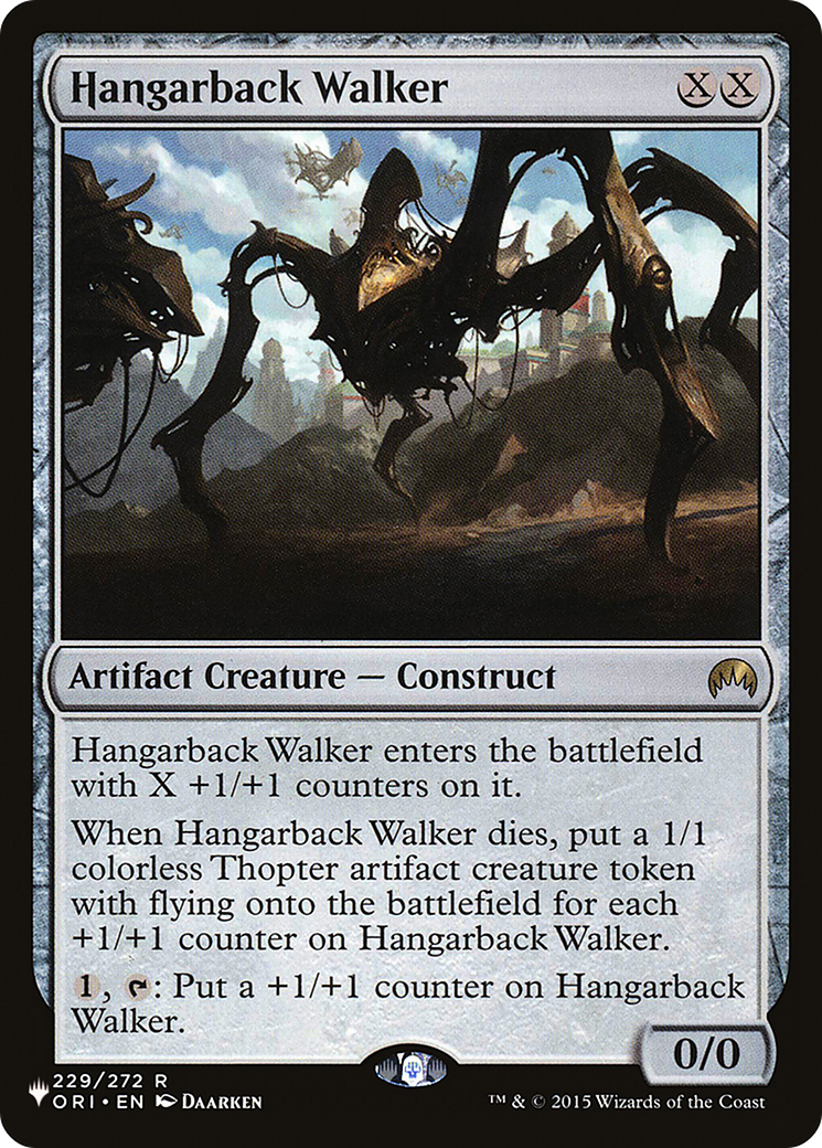 Hangarback Walker (LIST-229/272) - The List