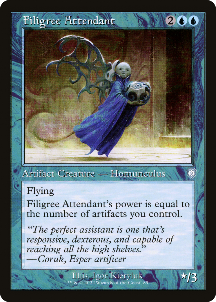 Filigree Attendant (Retro Frame) [BRC - 85]