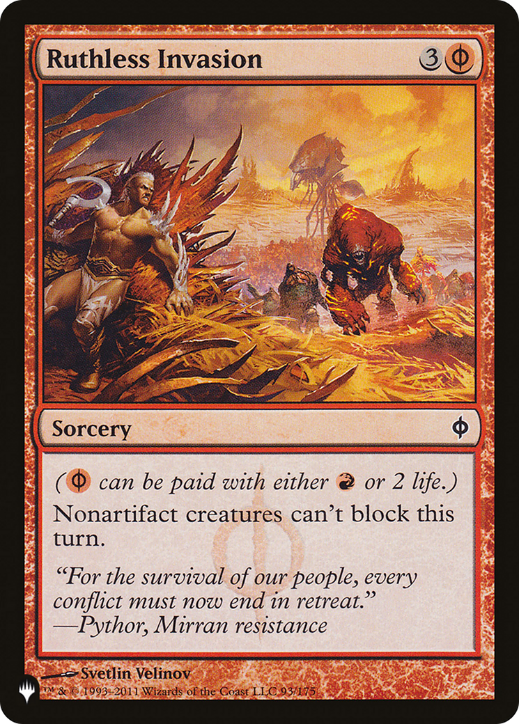 Ruthless Invasion [LIST - 93/175]