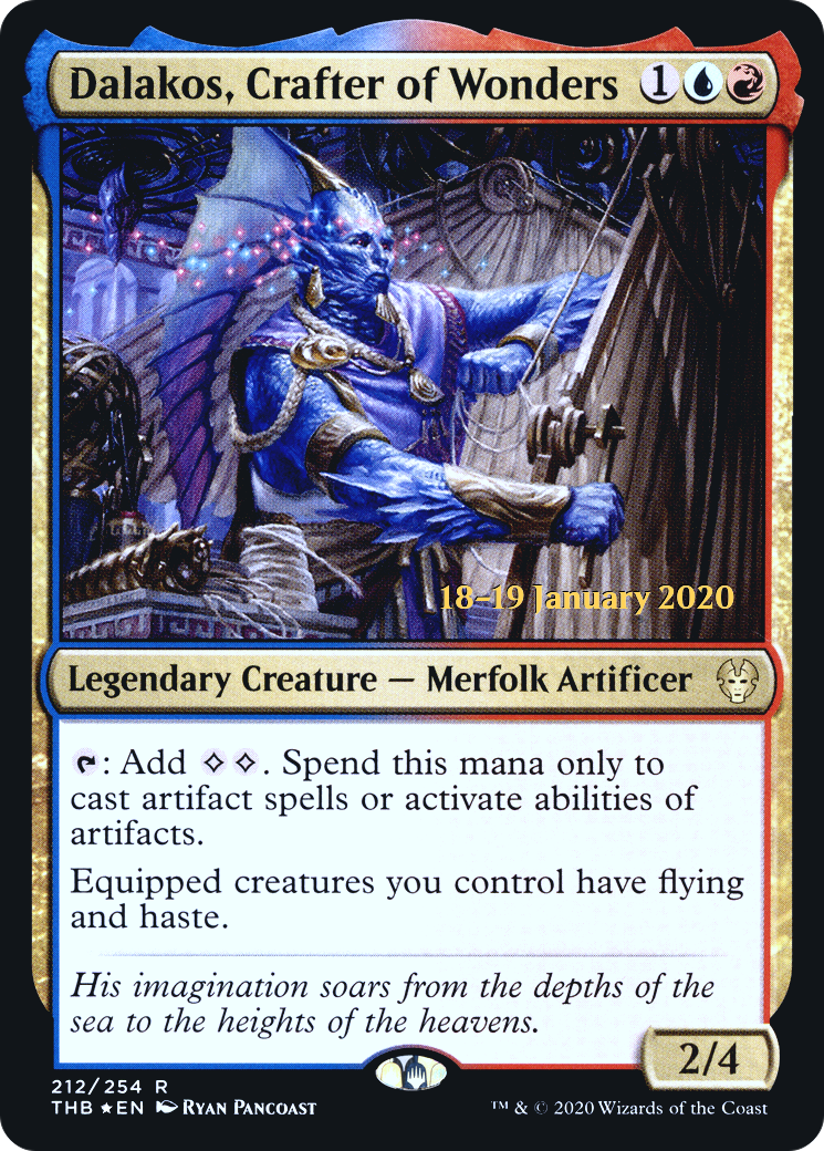 Dalakos, Crafter of Wonders [PRE - 212]