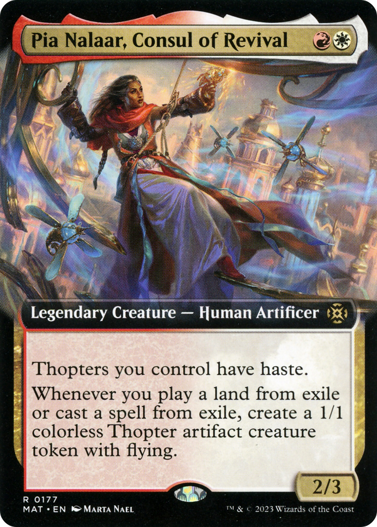 Pia Nalaar, Consul of Revival (Extended Art) [MAT - 177]