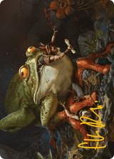 Rampant Frogantua // Rampant Frogantua (AMH3-032) - Modern Horizons 3 Art Series (Borderless) Foil