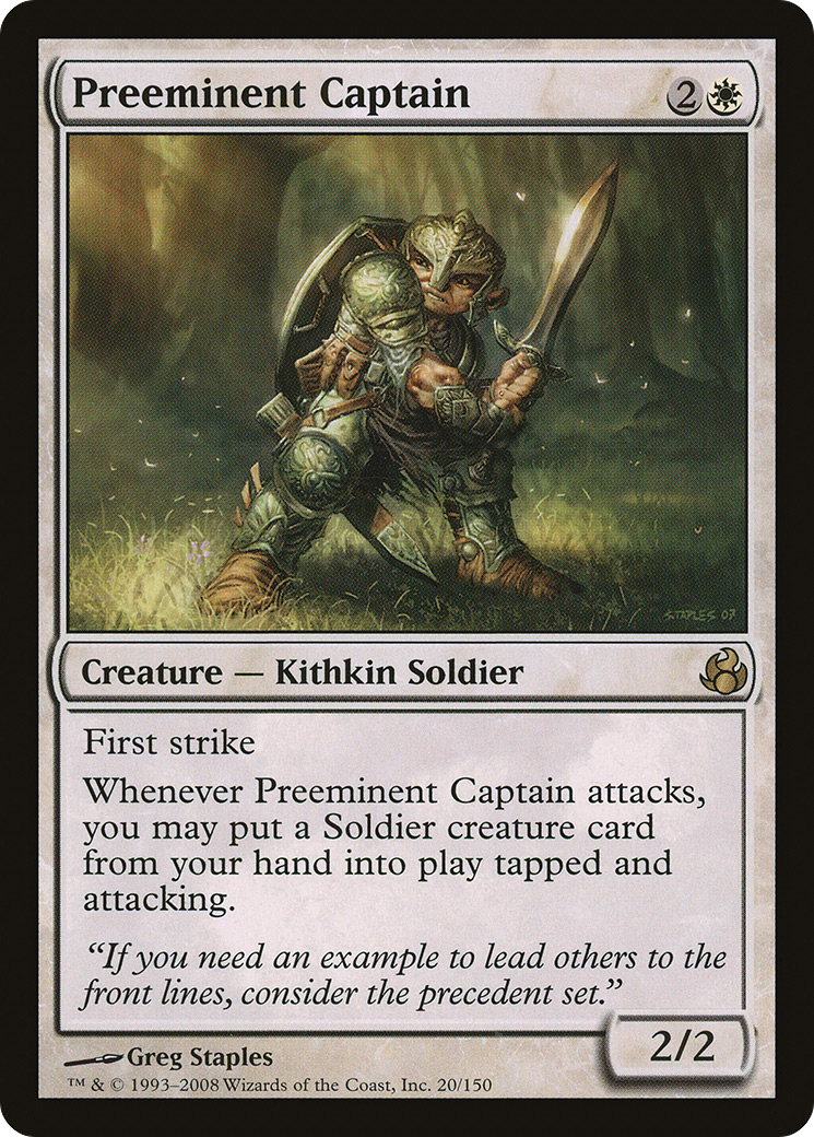Preeminent Captain [MOR - 20]