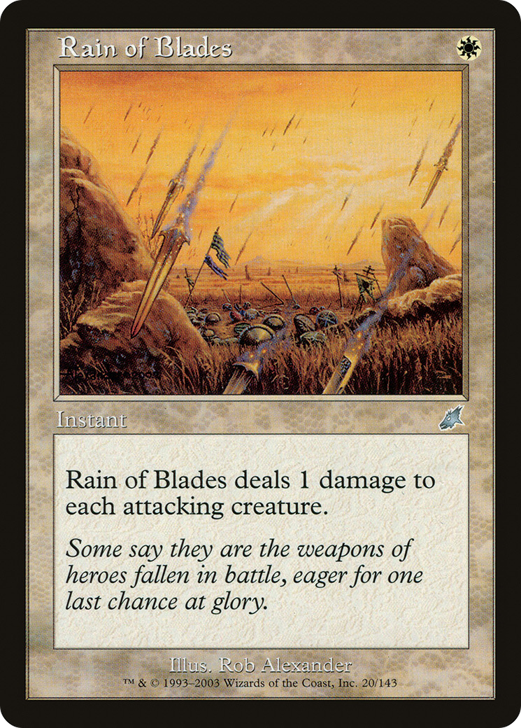 Rain of Blades [SCG - 20]