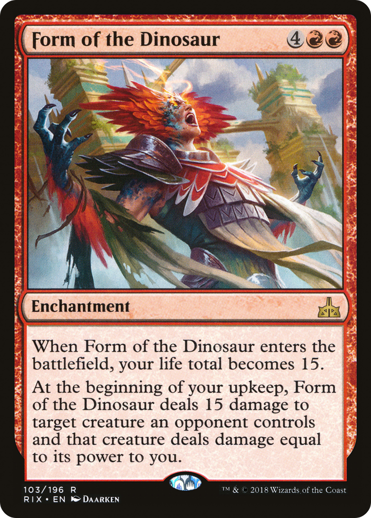 Form of the Dinosaur [RIX - 103]