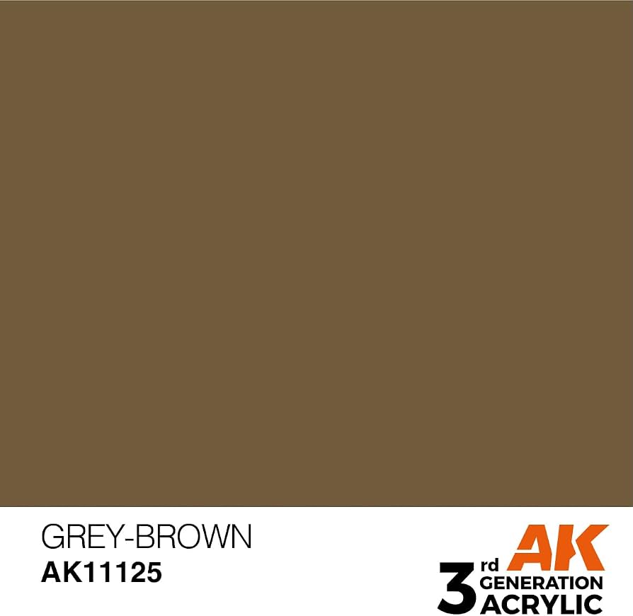 AK Interactive 3G Acrylic Grey-Brown 17ml