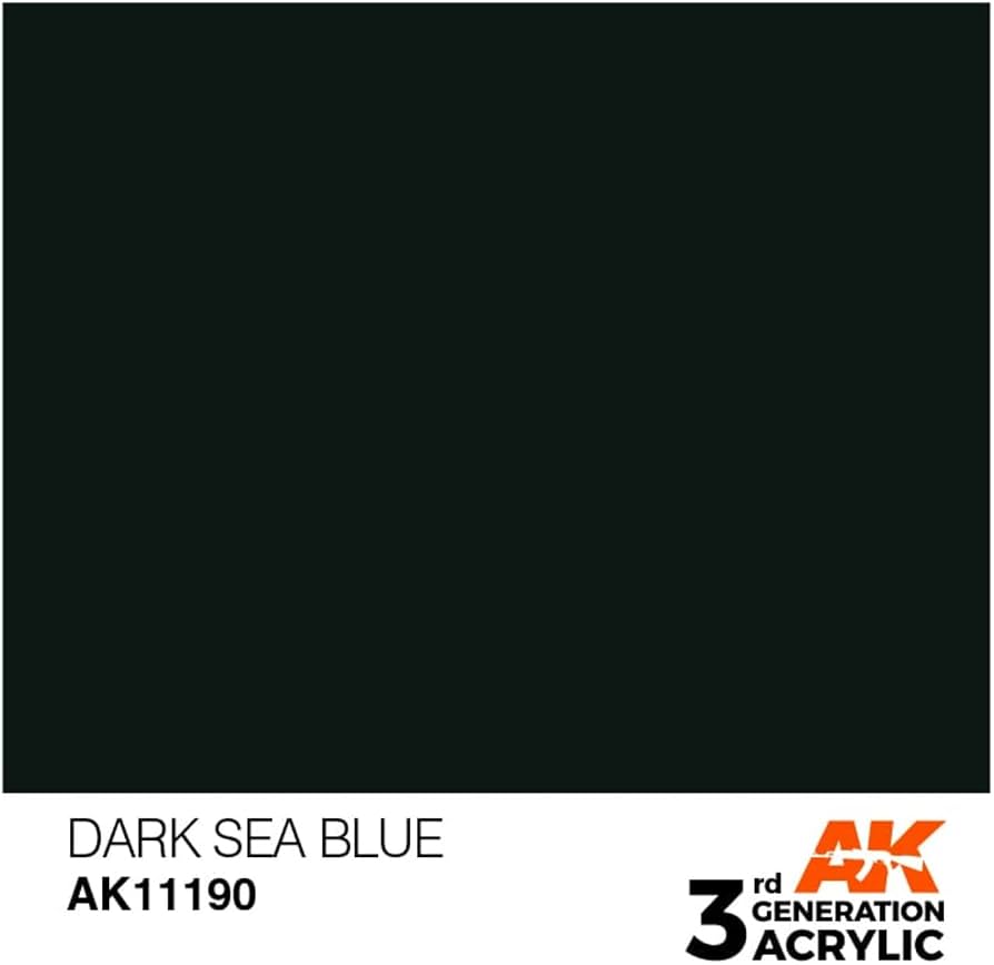 AK Interactive 3G Acrylic Dark Sea Blue 17ml