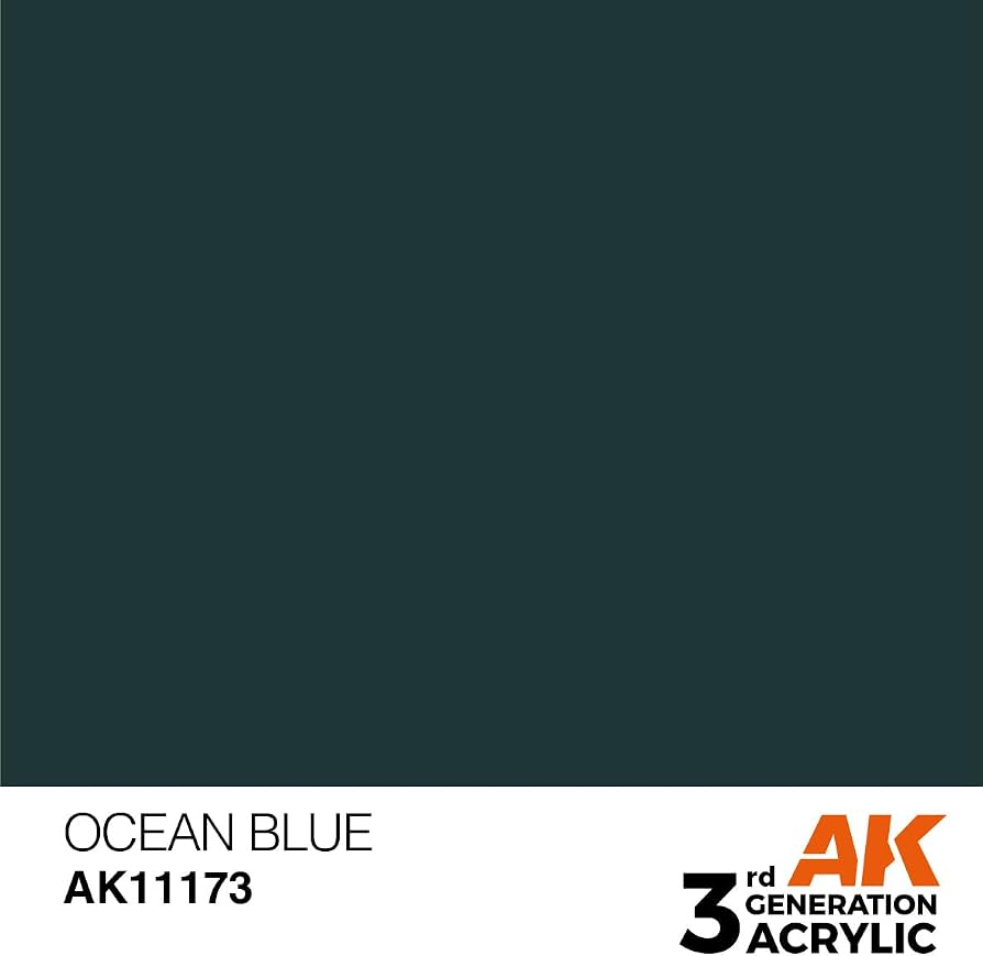 AK Interactive 3G Acrylic Ocean Blue 17ml