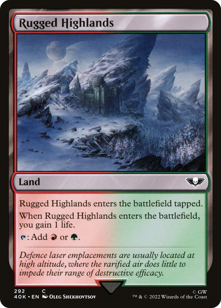Rugged Highlands [40K - 292]