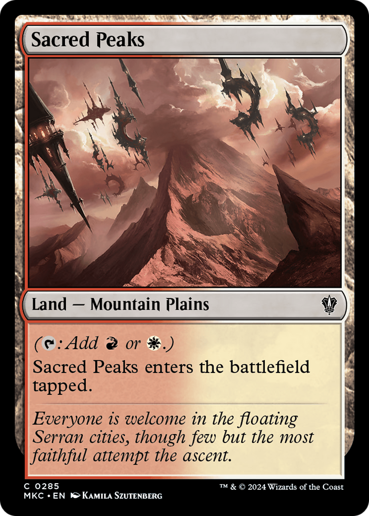 Sacred Peaks [MKC - 285]
