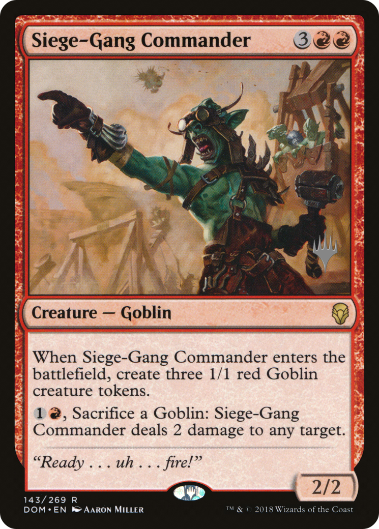 Siege-Gang Commander [PPM20 - 143]