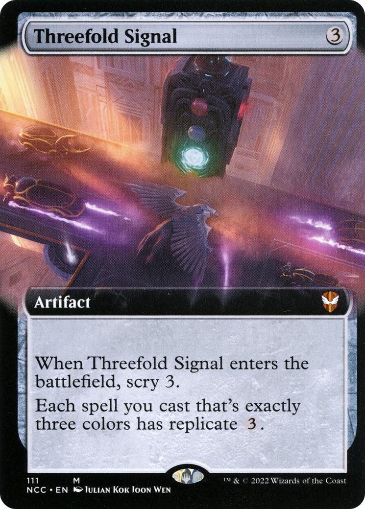 Threefold Signal (Extended Art) [NCC - 111]