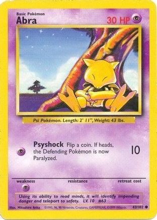 Abra [BS - 043/102]