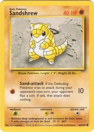 Sandshrew [BS - 062/102]