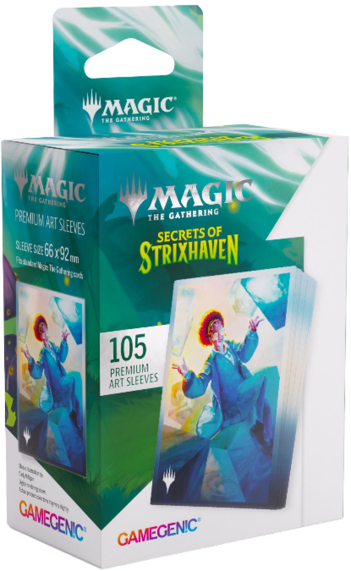 Magic: The Gathering | Secrets of Strixhaven - Premium Art Sleeves: Zimone, Infinite Analyst