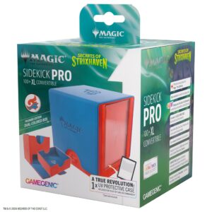 Magic: The Gathering Secrets of Strixhaven Sidekick Pro 100+ XL - Prismari - GameGenic Deck Boxes (Copy) (Copy)