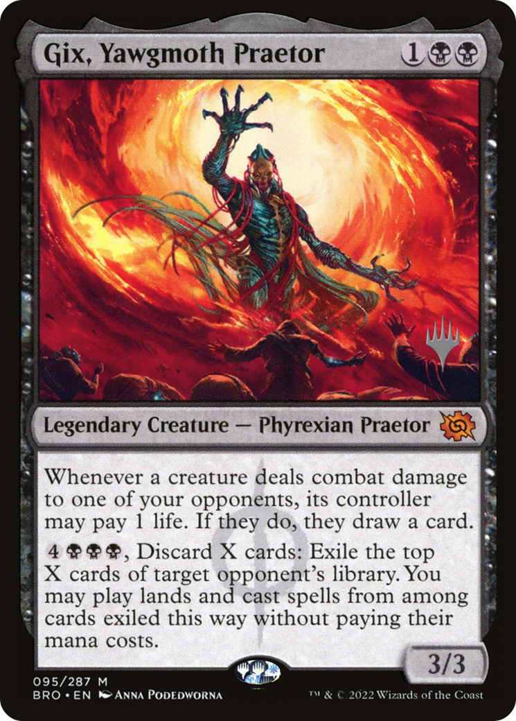 Gix, Yawgmoth Praetor [PPBRO - 95]