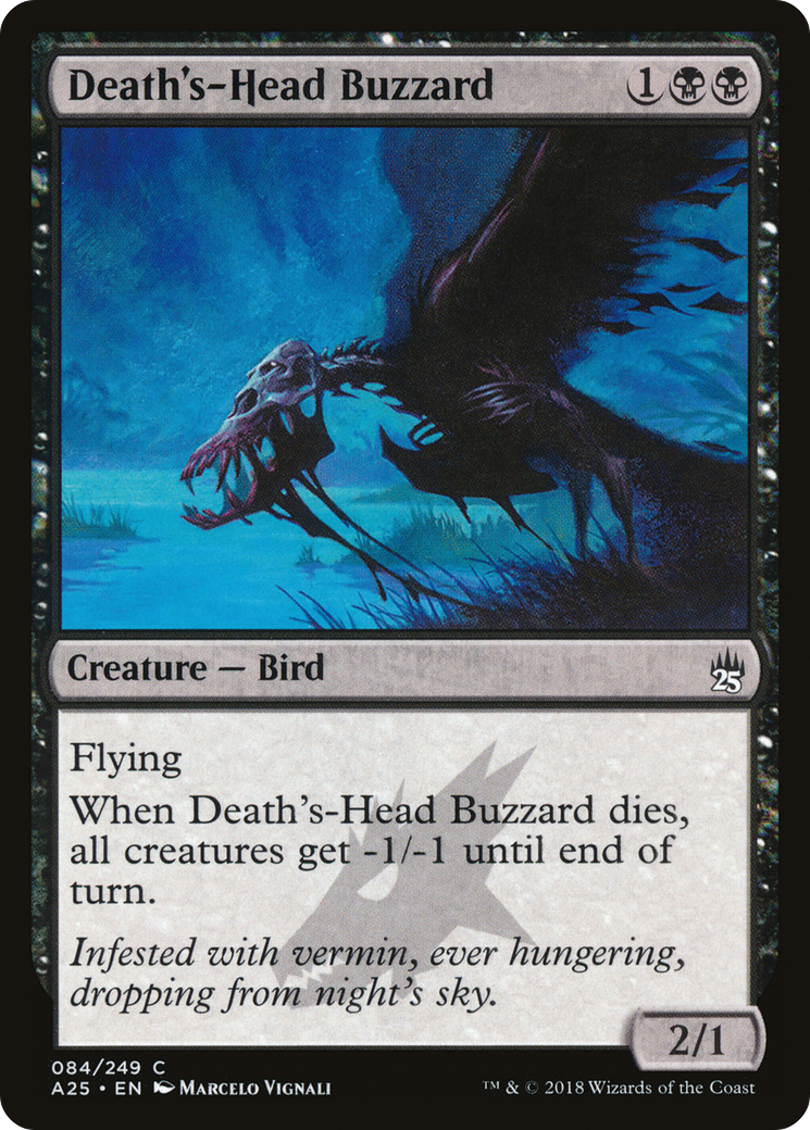 Death's-Head Buzzard [A25 - 84]