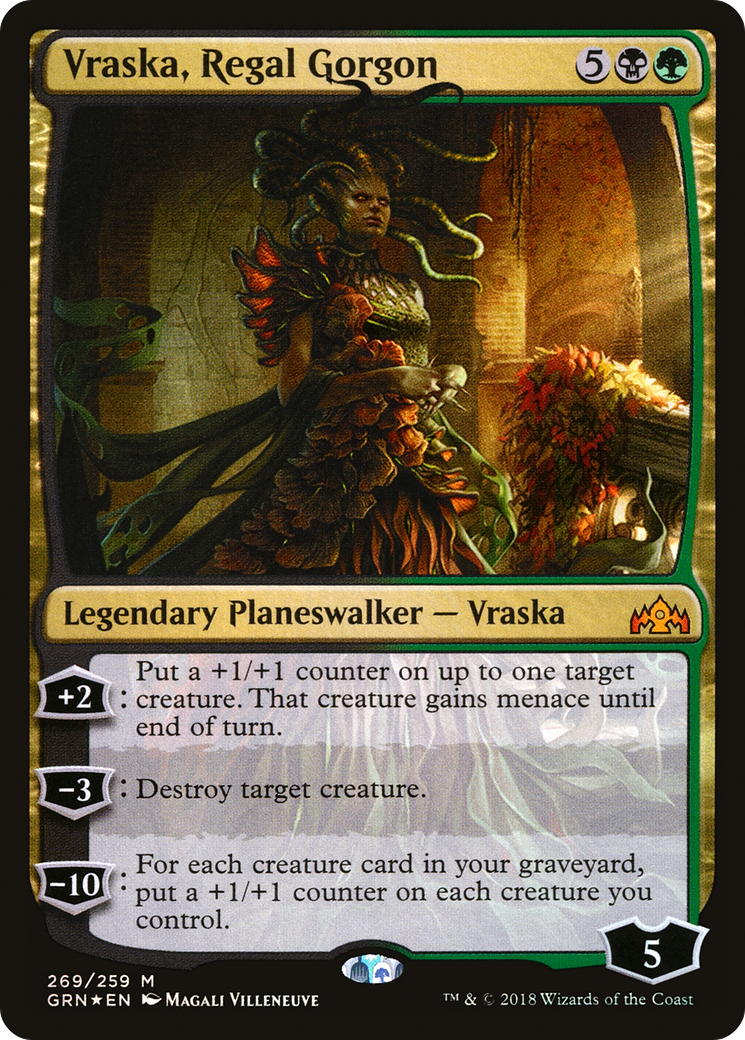 Vraska, Regal Gorgon [GRN - 269]