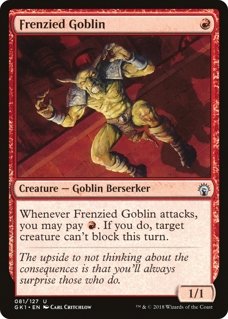 Frenzied Goblin [GR1 - 81]