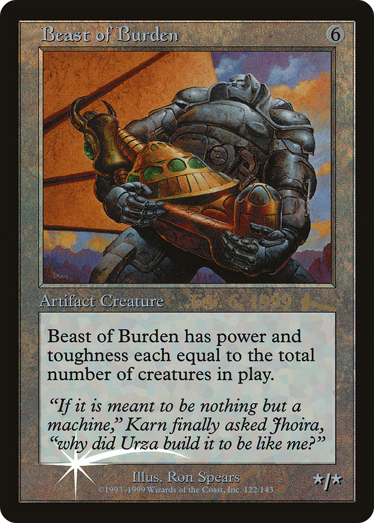 Beast of Burden [PRE - 5]