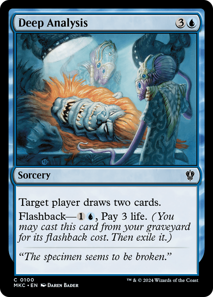 Deep Analysis [MKC - 100]