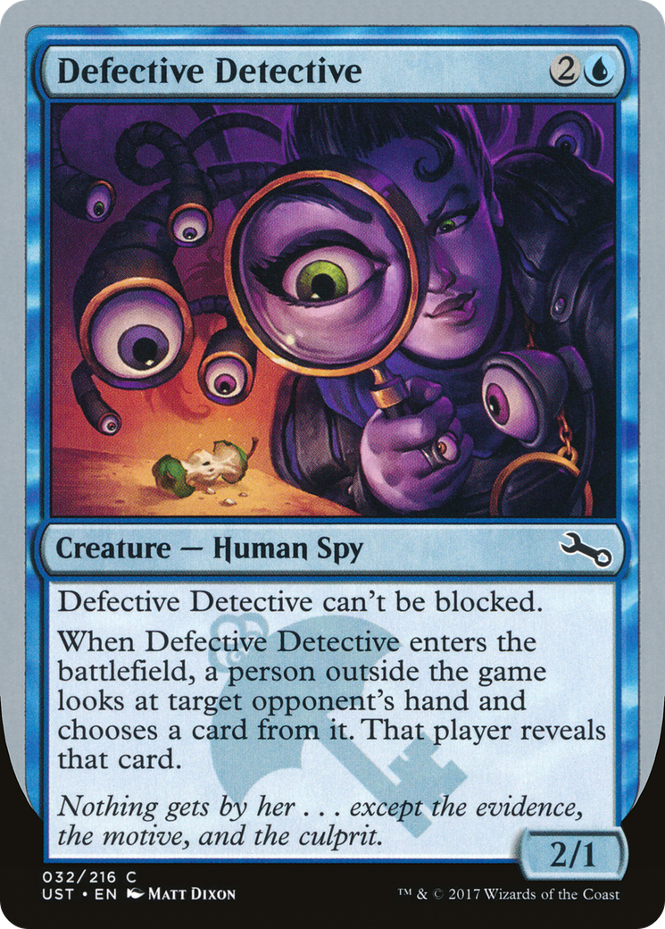 Defective Detective [UST - 32]