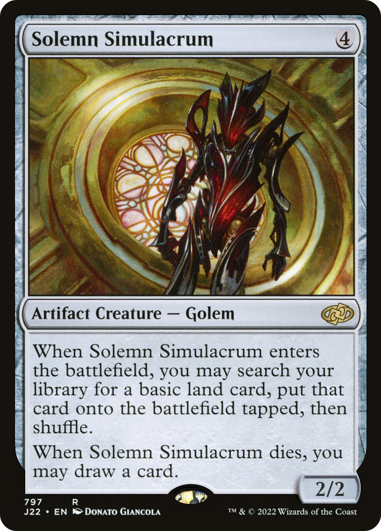 Solemn Simulacrum [J22 - 797]