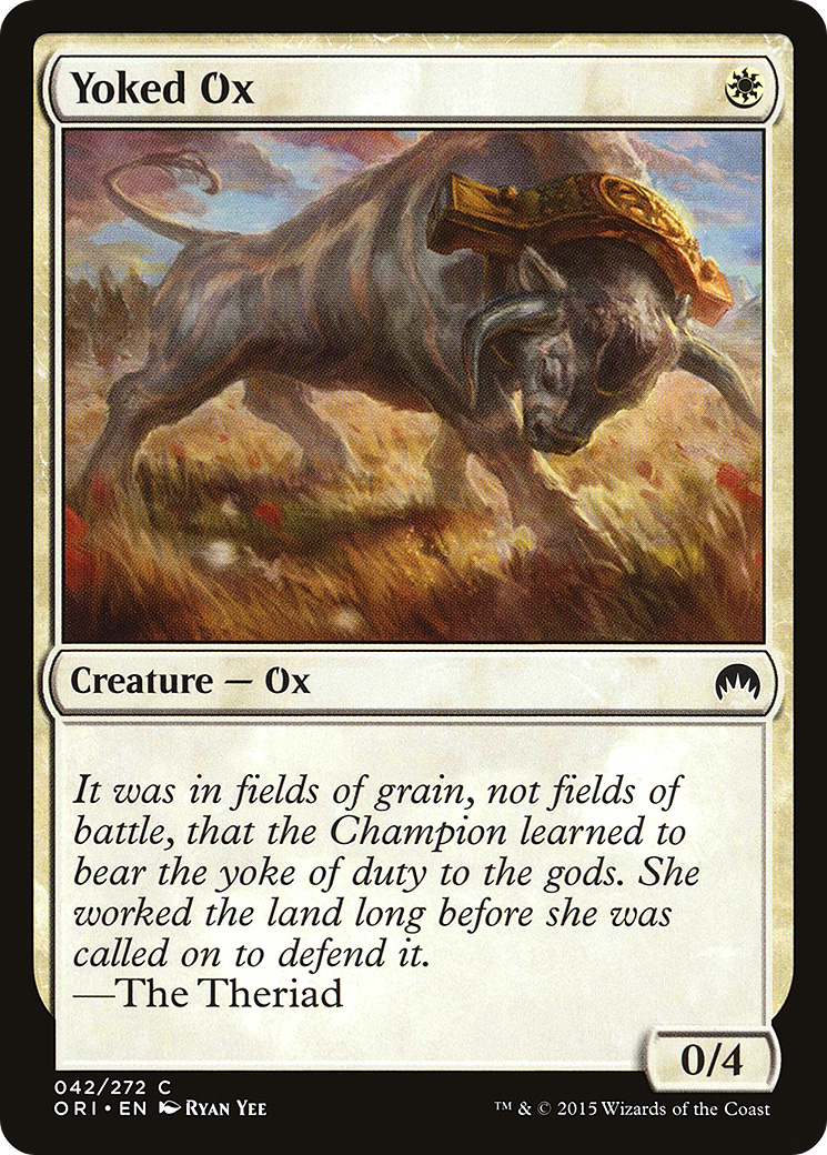 Yoked Ox [ORI - 42]
