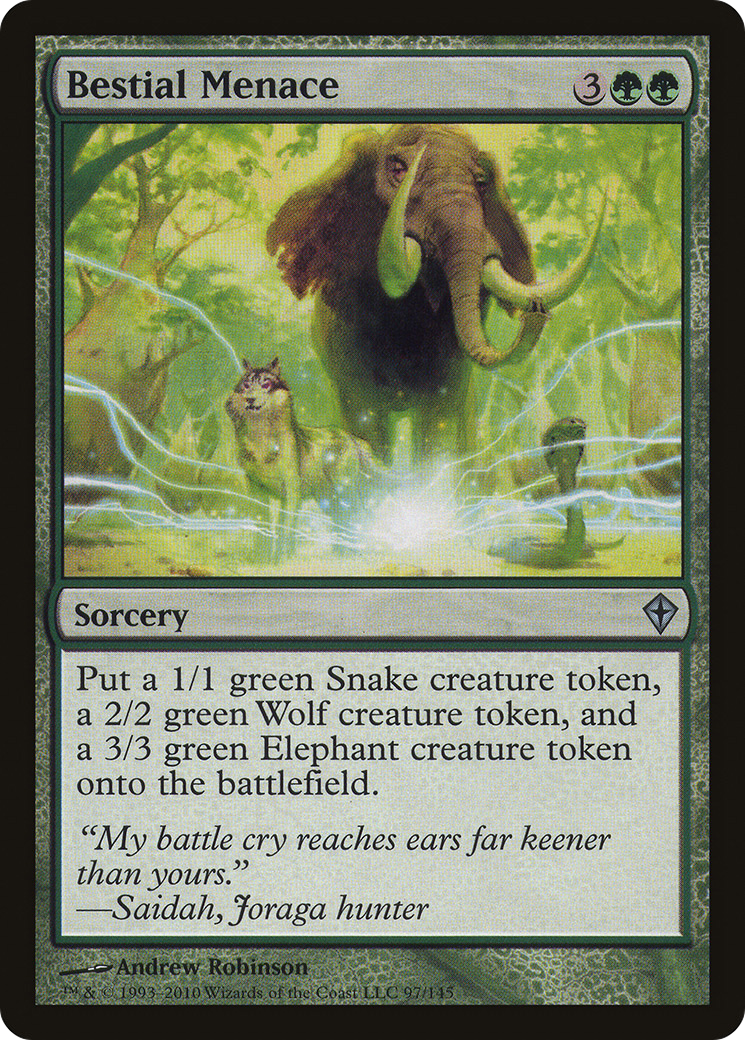 Bestial Menace [WWK - 97]
