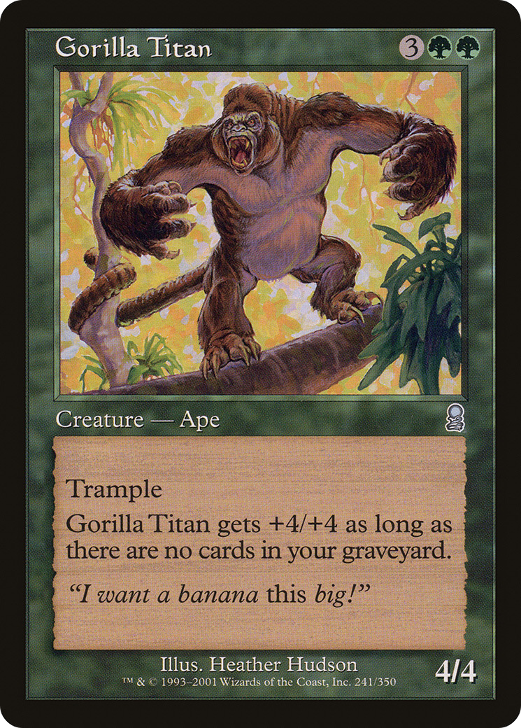Gorilla Titan [ODY - 241]