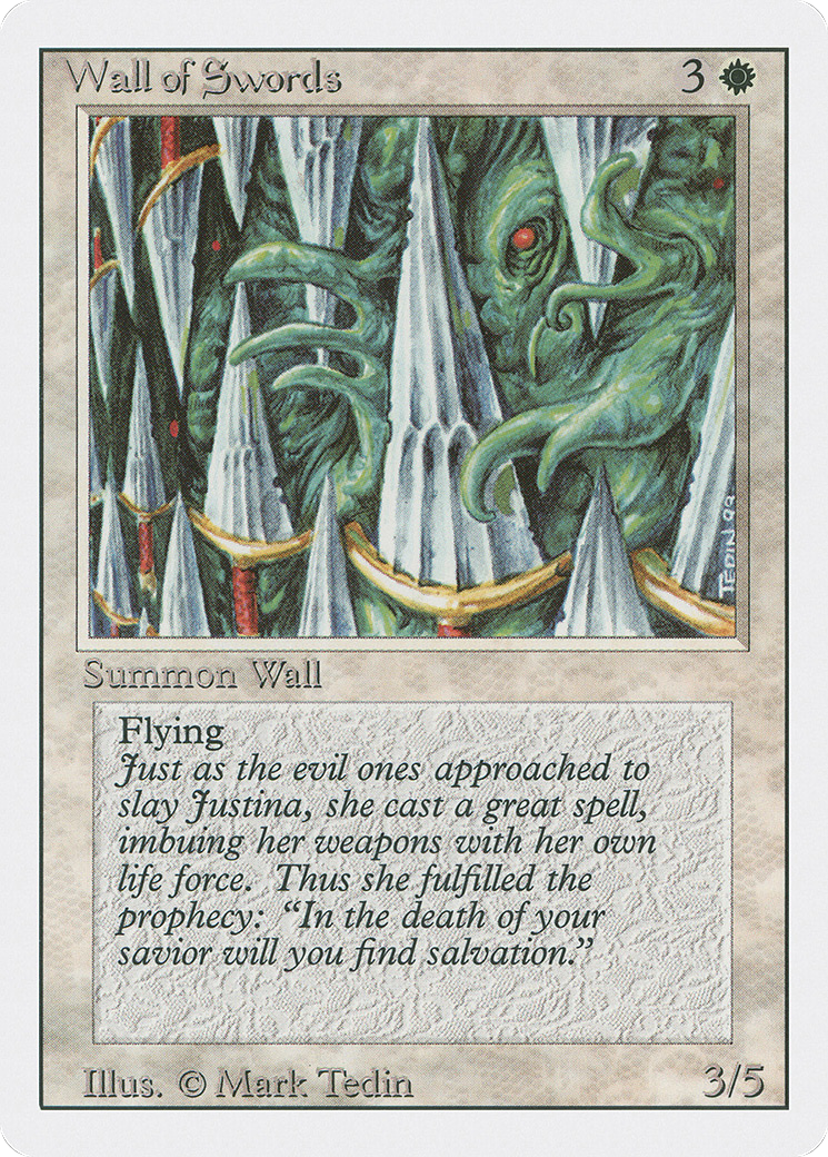 Wall of Swords [3ED - N/A]