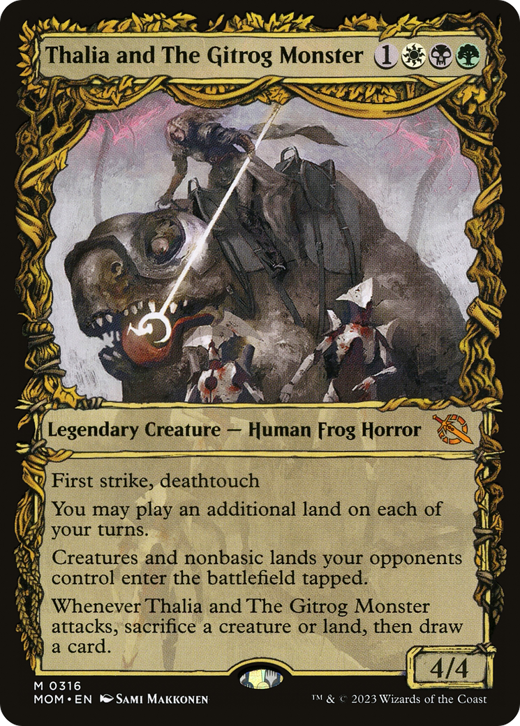 Thalia and The Gitrog Monster (Showcase) [MOM - 316]