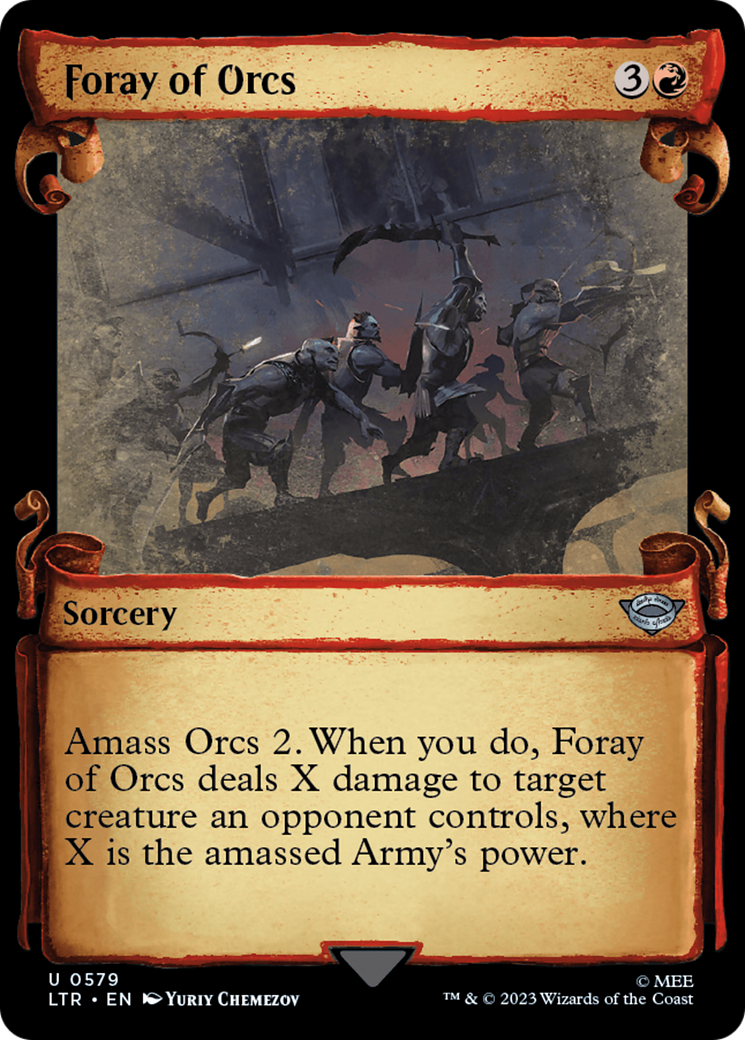 Foray of Orcs (Showcase Scrolls) [LTR - 579]