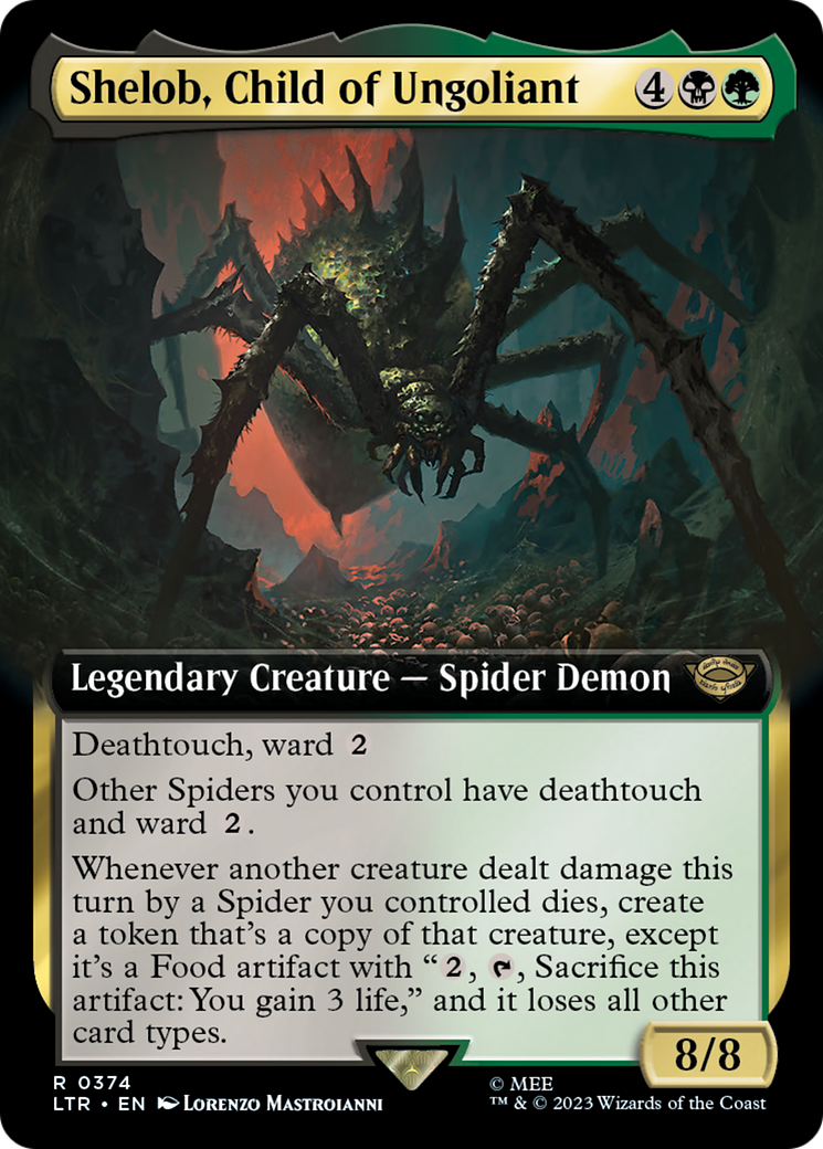 Shelob, Child of Ungoliant (Extended Art) [LTR - 374]