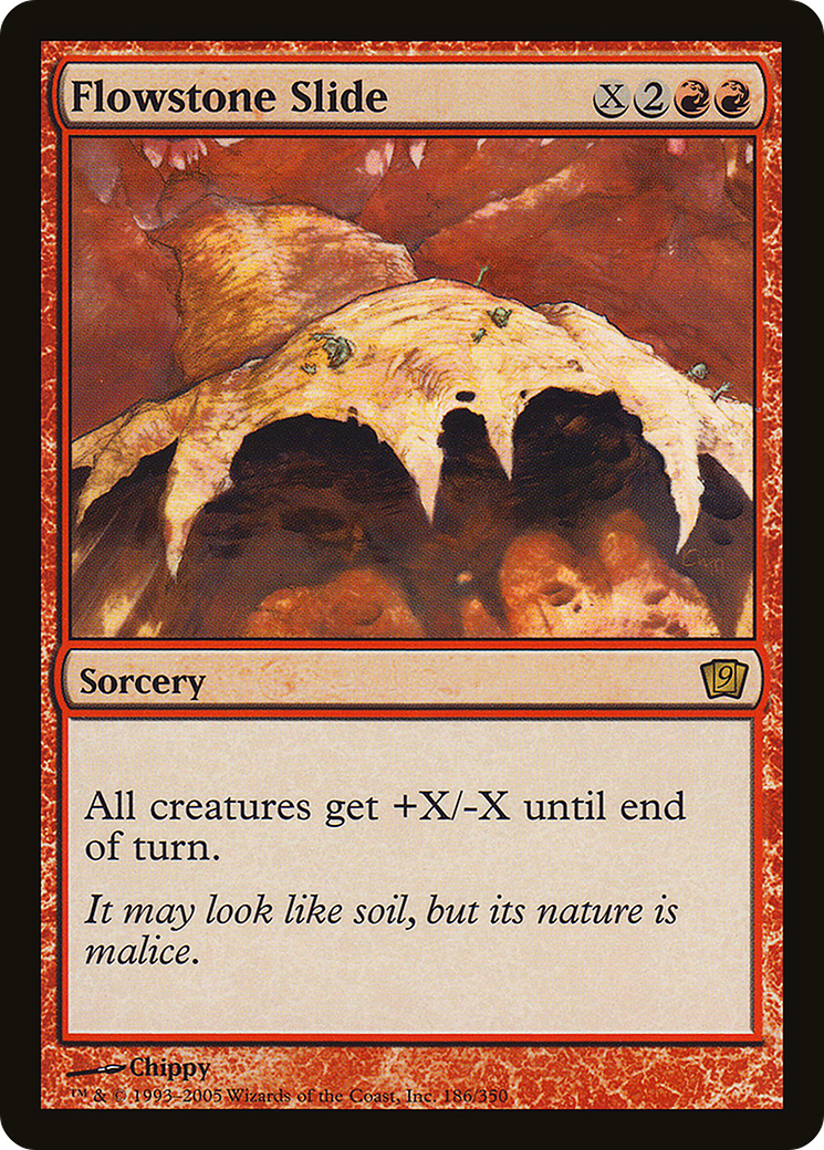 Flowstone Slide [9ED - 186]