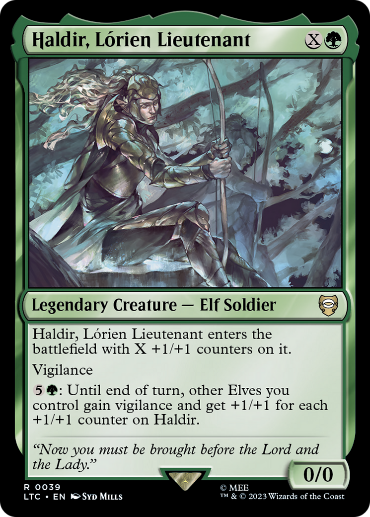 Haldir, Lorien Lieutenant [LTC - 39]