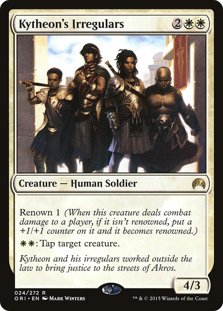 Kytheon's Irregulars [ORI - 24]