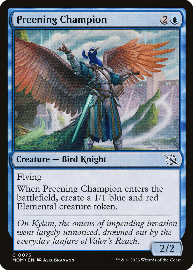 Preening Champion [MOM - 73]