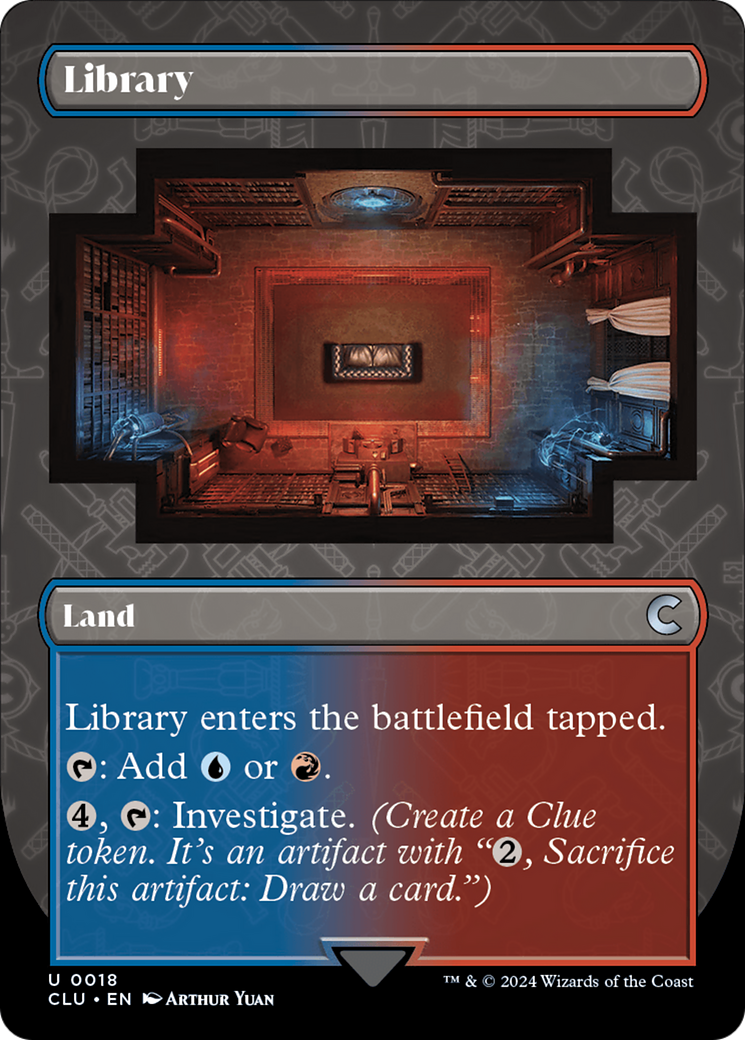 Library (Borderless) [CLU - 18]