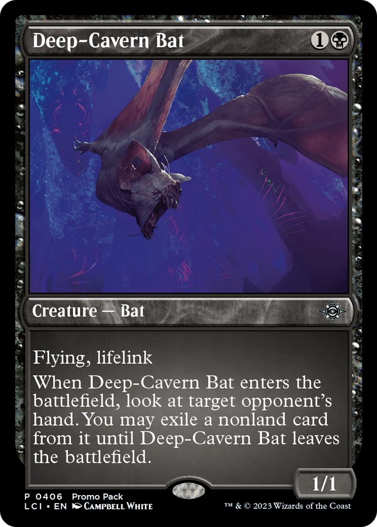 Deep-Cavern Bat [PPLCI - 406]